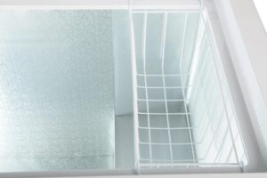 PremierTech Congelatore a Pozzetto 250 litri con cestello e ruote -24°gradi Classe E 4**** Stelle PT-CP250