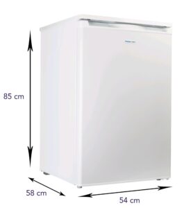 PremierTech PT-F114 Mini Frigorifero 113 litri 39dB Frigorifero per Ufficio Hotel B&B Stanze Classe F