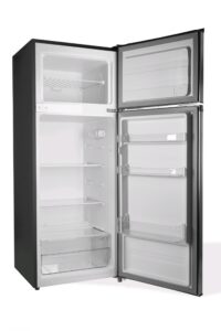 PT-F210S PremierTech Frigorifero Doppia Porta Silver 204 litri E 40dB con congelatore 4 **** stelle luce interna