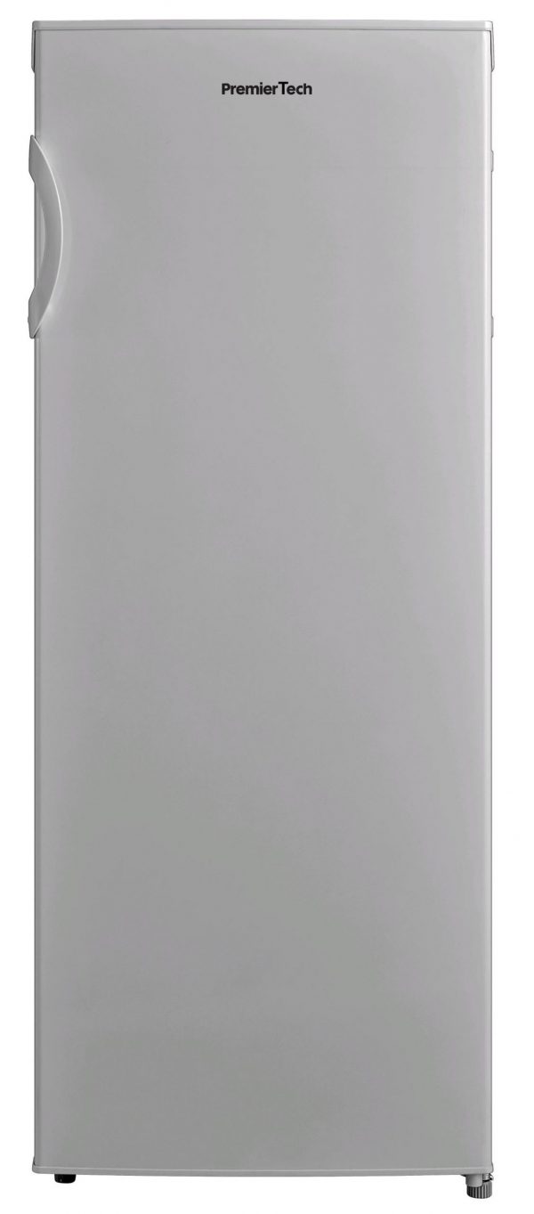 PremierTech PT-FR153S Congelatore Verticale Freezer 160 litri -24°gradi Classe E (ex A++ ) 4**** Stelle 3 Cassetti e 2 Sportelli SILVER
