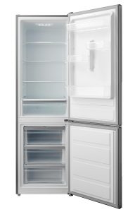 PremierTech PT-F305X Frigorifero Combinato 305 litri E 40dB Defrost Inox Classe E
