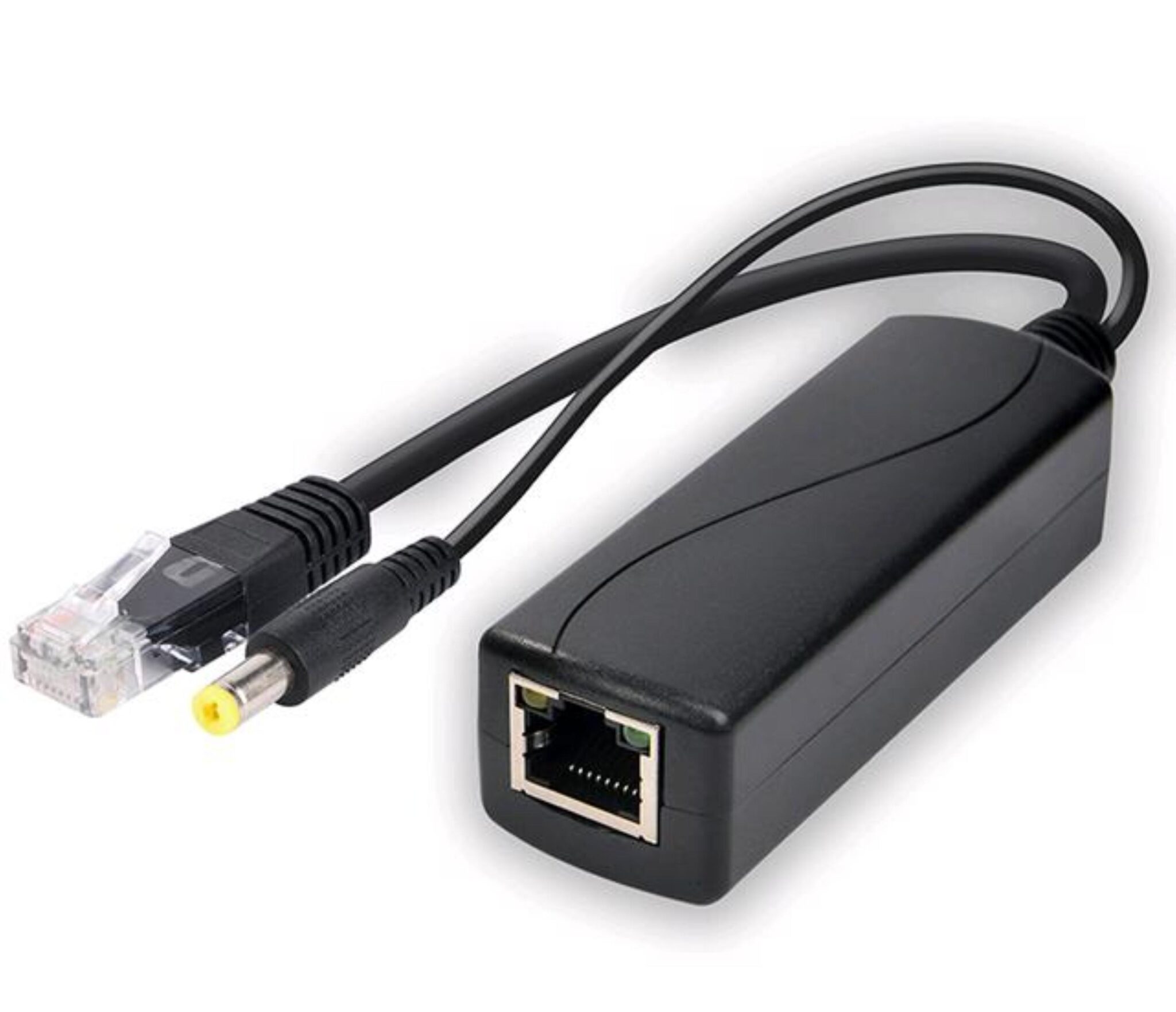 PremierTech POE Splitter 48V RJ45 PowerOut 12V 1A-2A IEEE802.3AF ...