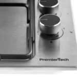 PremierTech PC604 Piano cottura a gas da 60 cm a 4 fuochi Inox