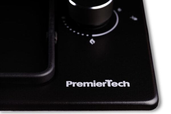 PremierTech PC604BE Piano cottura a Gas Nero 4 fuochi 60cm Smaltato nero opaco