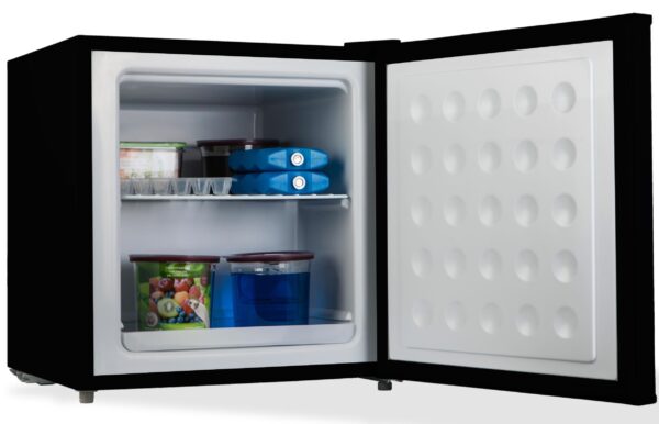 PremierTech PT-FR32B Mini Freezer Congelatore verticale 32 litri -24 gradi 4 Stelle **** A++ 47 x 45 x 51cm 39dB BLACK 343398