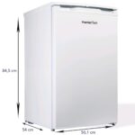 PremierTech PT-FR68 Congelatore Verticale Freezer 70 litri -24°gradi Classe E 4**** Stelle 3 Cassetti 343398