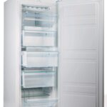 PremierTech® PremierTech PT-FR153 Congelatore Verticale Freezer 160 litri -24°gradi Classe E 4**** Stelle 3 Cassetti e 2 Sportelli