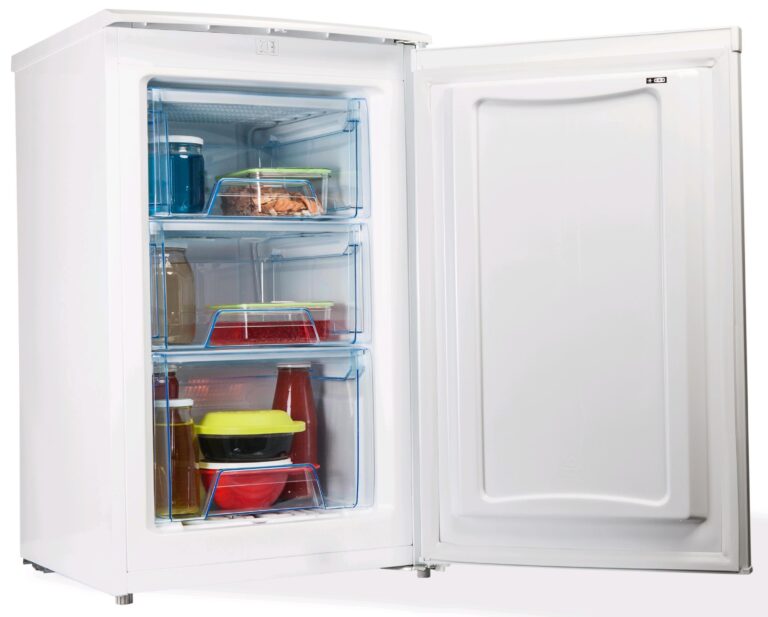 PremierTech PT-FR68 Congelatore Verticale Freezer 70 litri -24°gradi Classe E 4**** Stelle 3 Cassetti