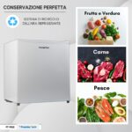 PremierTech PT-FR32 Mini Freezer Congelatore verticale 31 litri -24 gradi 4 Stelle ****Classe E 47 x 45 x 51cm 39dB 343398