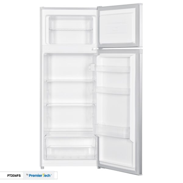 PremierTech® PT206FS PremierTech Frigorifero doppia porta con congelatore silver