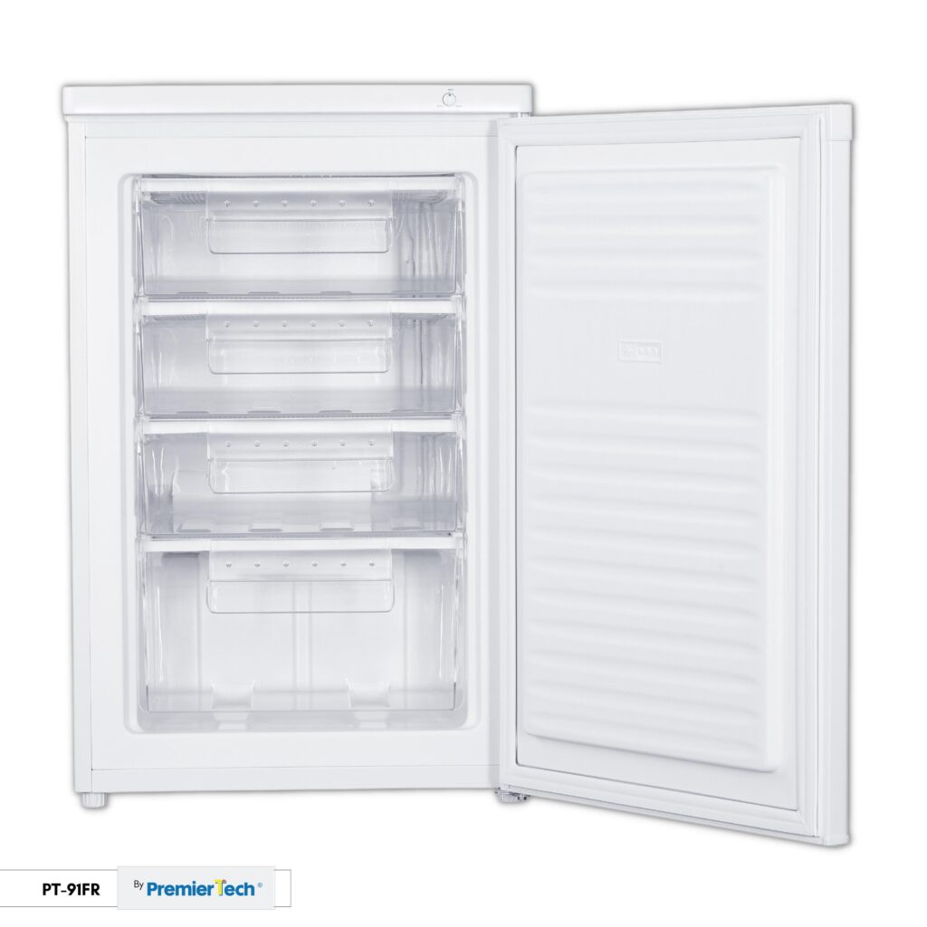 PremierTech® Premiertech PT91FR Congelatore Freezer verticale 91 litri Classe E sottotavolo