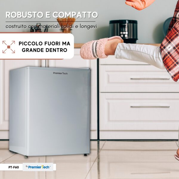 PremierTech Mini Frigo Bar Frigo Hotel Ufficio 58 Litri Classe E