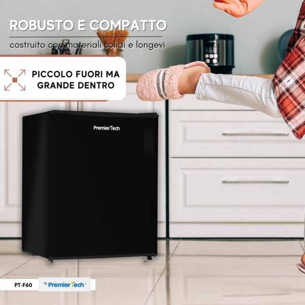 PT-F60B PremierTech Mini Frigo Bar Nero 58 Litri E Frigo Bar Frigo Hotel Frigo Ufficio