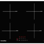 PT4I PremierTech Piano Cottura a Induzione 4 Zone Timer & Lock