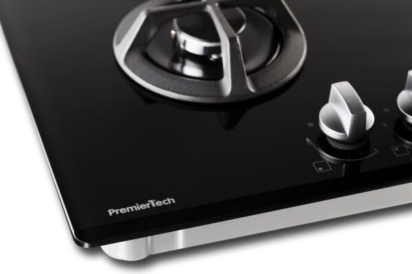 PremierTech PC4G60V Piano cottura a Gas 60cm 4 fuochi Vetro