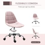 Design Ergonomico e Regolabile Senza Braccioli