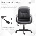 Sedia da Ufficio Ergonomica e Girevole