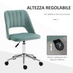 Sedia da Ufficio Ergonomica e Girevole