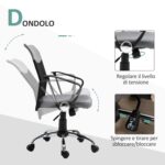 Sedia Girevole ed Ergonomica per Scrivania