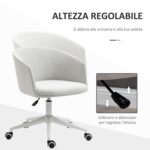 Sedia da Ufficio con Altezza Regolabile