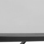 Tavolo da Giardino Esterno Metallo 68.5x68.5x84cm Grigio