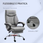 Sedia da Ufficio Ergonomica Girevole