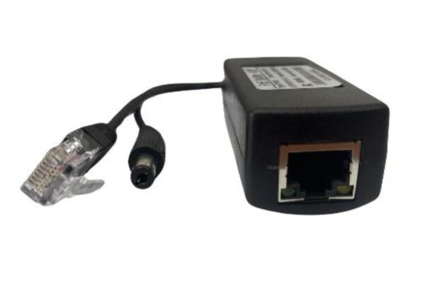 POE Splitter 48V RJ45 PowerOut 12V 1A-2A IEEE802.3AF - PT4812 PremierTech