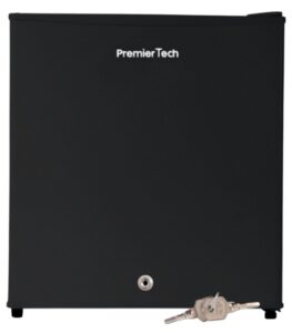 PremierTech Mini Frigo Bar 45 Litri con chiave Frigo Hotel Frigo Ufficio Nero Classe E