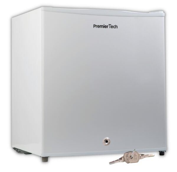 PremierTech® PremierTech Mini Frigo Bar 45 Litri Frigo Hotel Frigo Ufficio Classe E Bianco PT-F47K con chiave