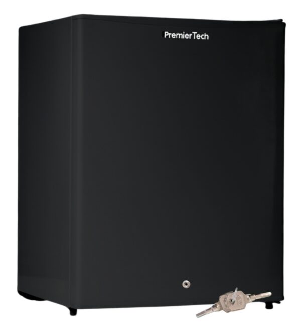 PremierTech® PT-F60BK PremierTech Mini Frigo Bar con chiave Nero 58 Litri E Frigo Bar Frigo Hotel Frigo Ufficio