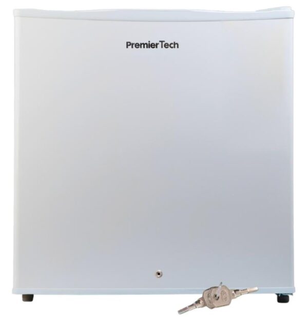 PremierTech PT-FR32K Mini Freezer Congelatore verticale con chiave 31 litri -24 gradi 4 Stelle ****Classe E 47 x 45 x 51cm 39dB