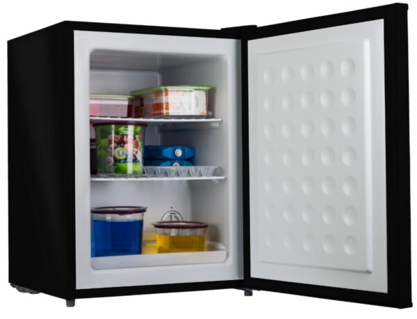 PremierTech PT-FR43BK Mini Freezer Nero Congelatore con chiave 42 litri da -24° gradi 4**** Stelle E 39dB