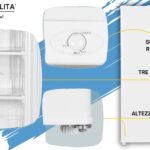 PremierTech Congelatore Verticale Freezer Bianco 64 litri -24° Classe E 4**** Stelle 3 Cassetti PT64FR