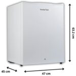 PremierTech PT-FR43K Mini Freezer Congelatore con chiave 42 litri da -24° gradi 4**** Stelle E 39dB