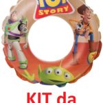 30pz Salvagente Ciambella Anello galleggiante ca. 50 cm Toy Story Woody e Buzz Lightyear 3 a 6 anni Sambro DTS-3395