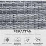 Rattan 108.5 x 61.5 x76.5 cm