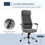 Sedia da Ufficio Ergonomica Girevole