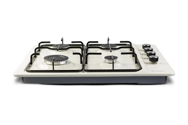PremierTech Piano cottura a gas 60cm 4 fuochi Crema P460CR