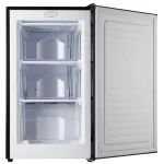 PremierTech Congelatore Verticale Freezer Nero 64 litri -24° Classe E 4**** Stelle 3 Cassetti PT64FRB