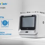 PremierTech PTLS2S Mini Lavastoviglie 2 coperti 6 programmi