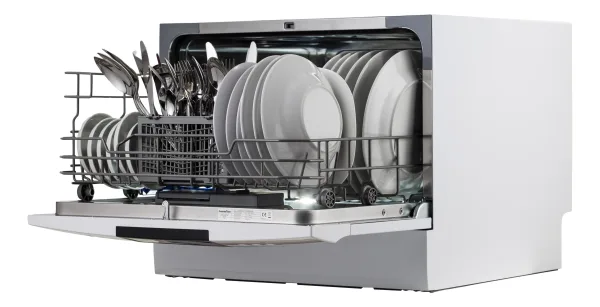 PremierTech® PremierTech PTLS6 Bianca Lavastoviglie 6 coperti 8 programmi libera installazione