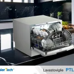 PremierTech PTLS6S Silver Lavastoviglie 6 coperti 8 programmi libera installazione