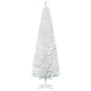 Oigger Albero di Natale Artificiale 180cm in PVC con 390 Rami e Base in Plastica