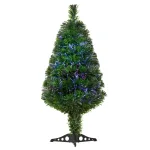 Oigger Albero di Natale a Fibre Ottiche 90cm con 90 Folti Rami in PVC