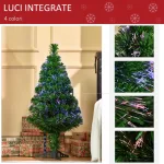 Decorazione di Natale con Luci di 4 Colori