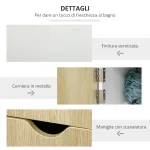 Bianco e color Legno