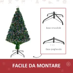 Albero di Natale Luminoso con 130 Rami