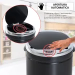 Pattumiera Automatica con Sensore a Infrarossi e Capacità 50L