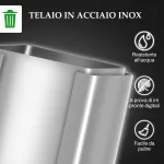 in Acciaio Inox e PP