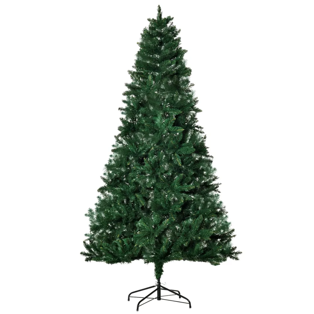 Oigger Albero di Natale 210cm Artificiale Pieghevole con Base Rimovibile